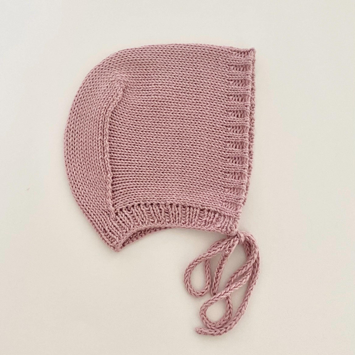 Handmade Cotton Baby/Toddler Bonnet: Breathable Seamless.