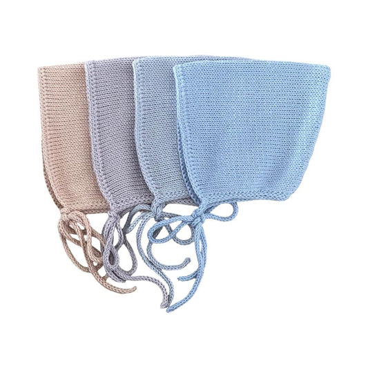 Handmade Cotton Baby Pixie Bonnet