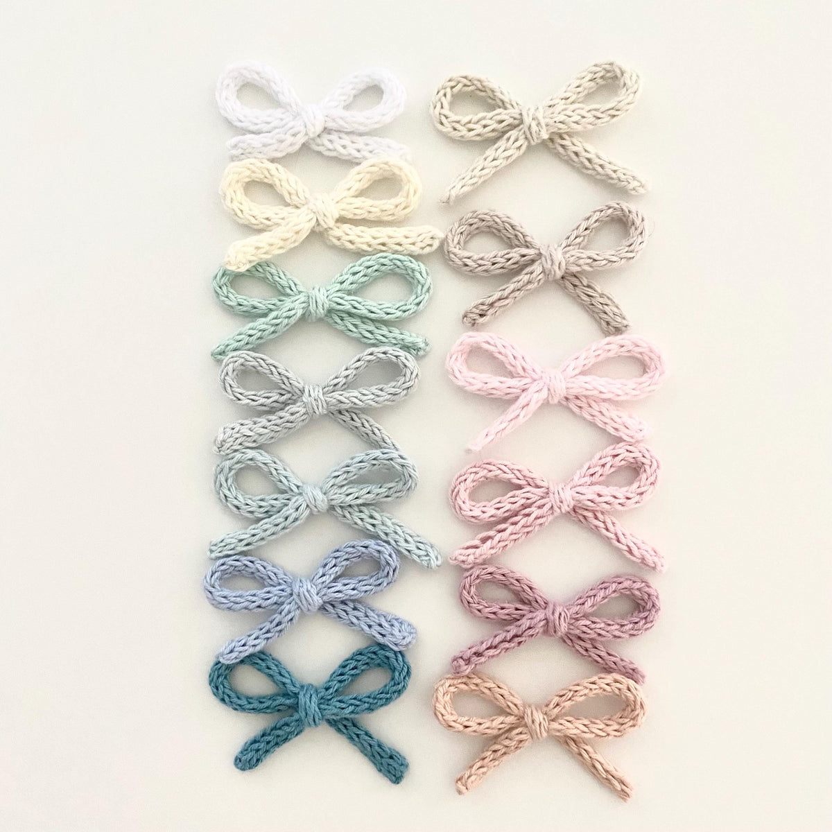 Knit Baby Bow Headband: Soft Cotton Head Accessory