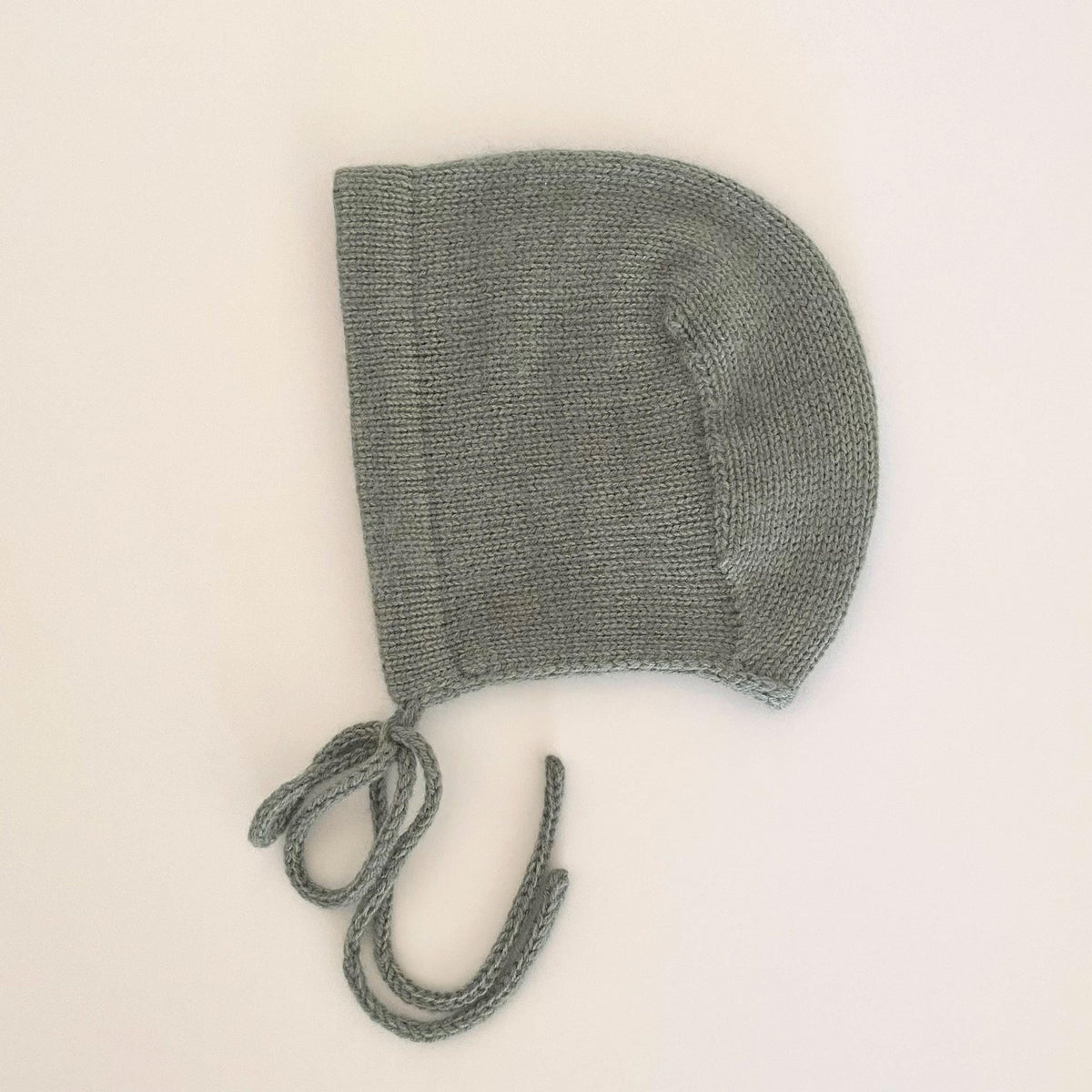 Cashmere Knit Baby Bonnet: Soft, Cozy, Handmade in USA (0-3 Months)