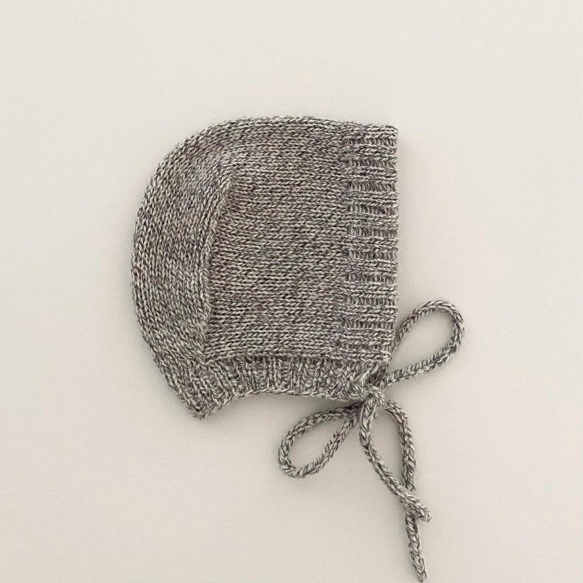 Cashmere Knit Baby Bonnet: Soft & Warm, Handmade in USA
