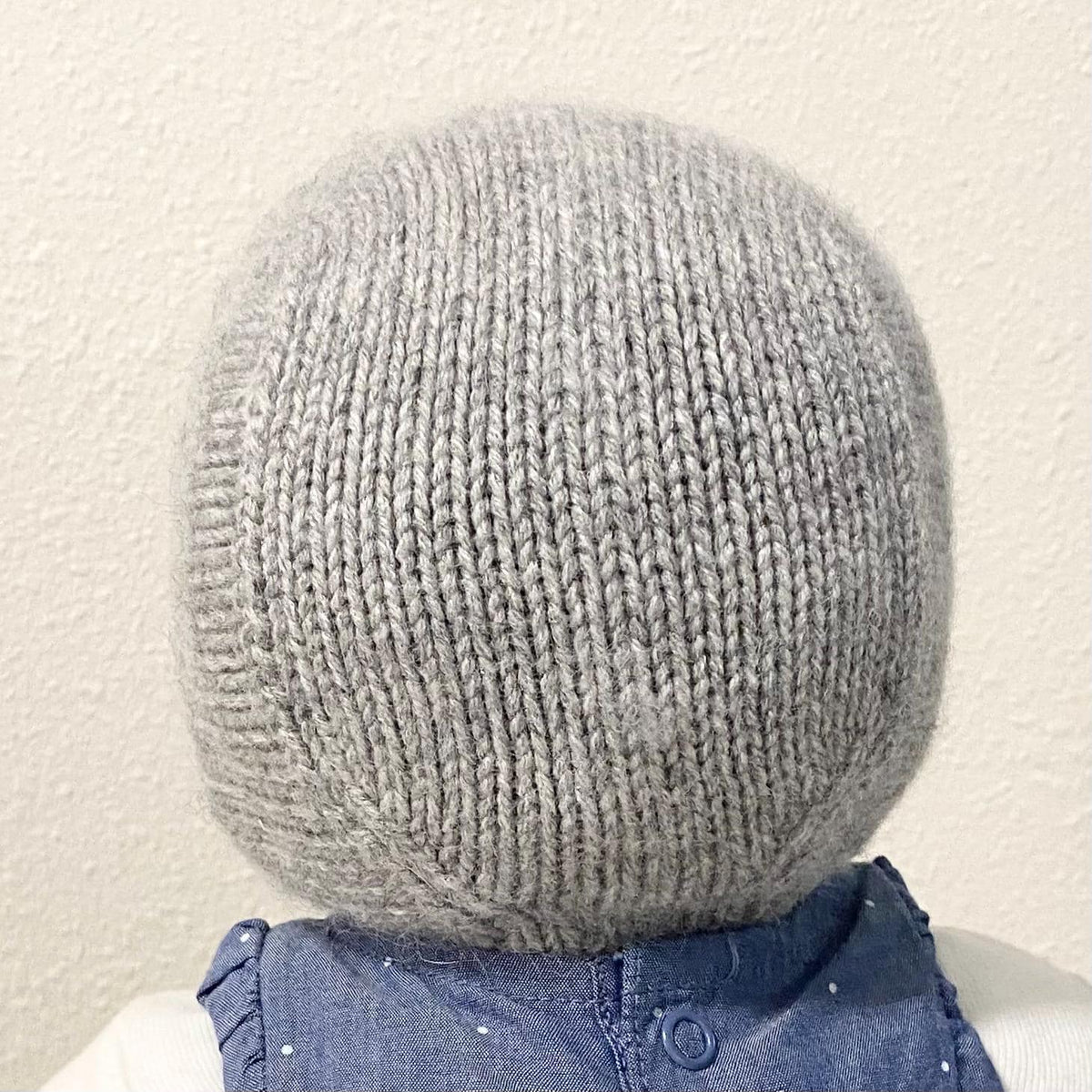 Cashmere Knit Baby/Toddler Bonnet: Soft & Warm, Handmade in USA