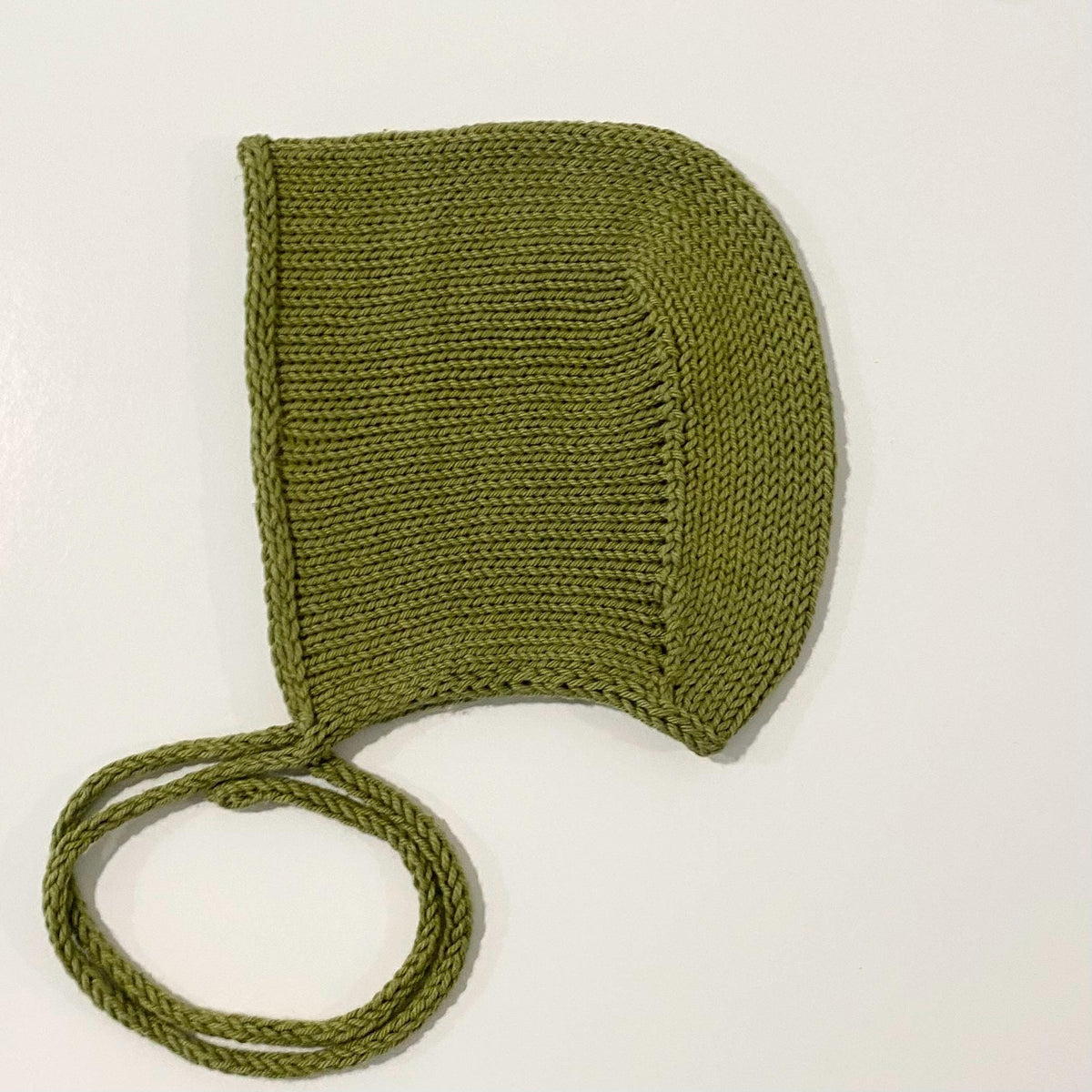 Handmade Cotton Baby Bonnet: Soft & Cozy - Made in USA