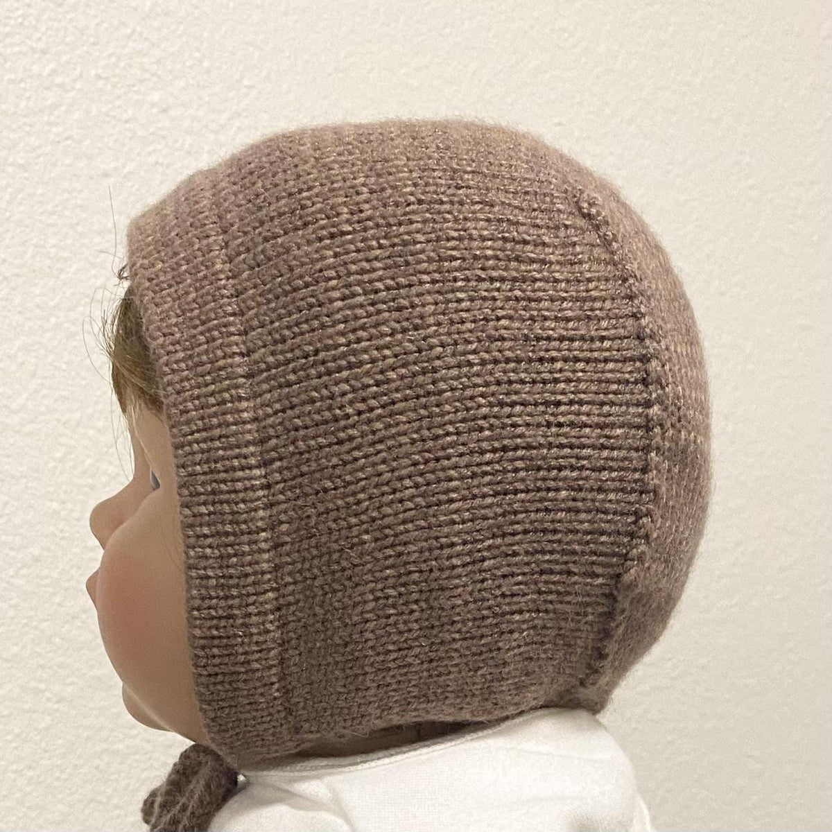 Cashmere Knit Baby/ Toddler Bonnet: Soft, Cozy, Handmade in USA