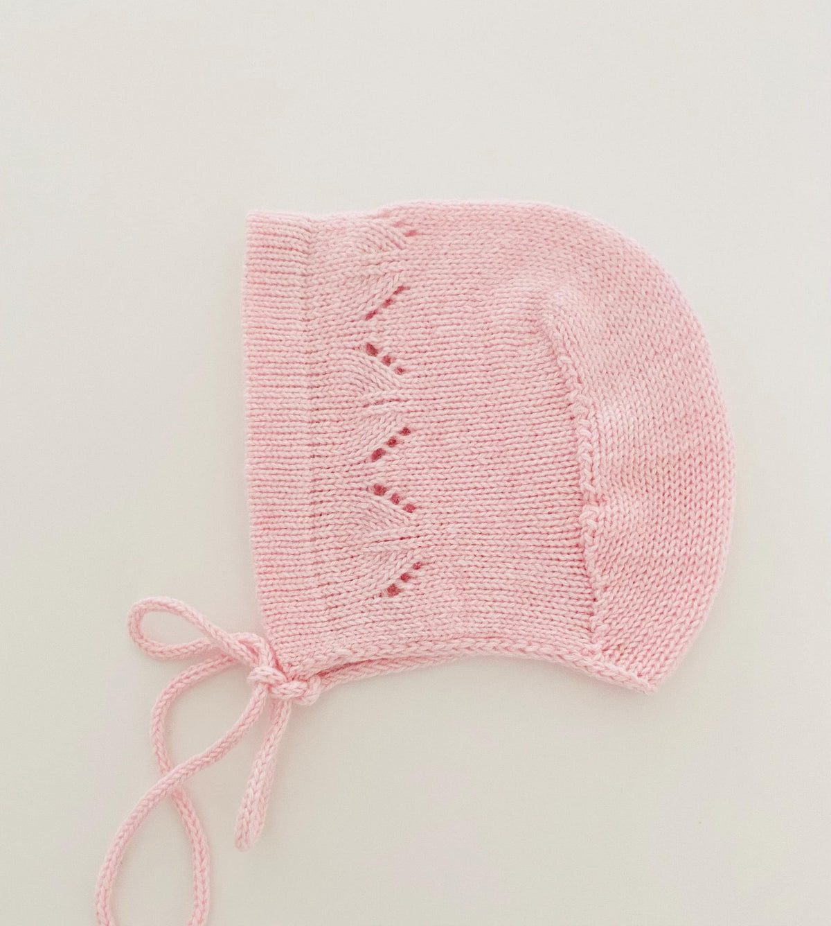 Cashmere Knit Baby/ Toddler Bonnet: Soft & Warm, Handmade in USA