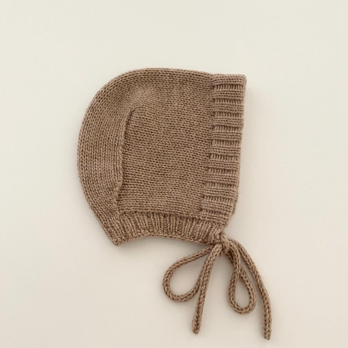 Cashmere Knit Baby/Toddler Bonnet: Soft & Warm, Handmade in USA