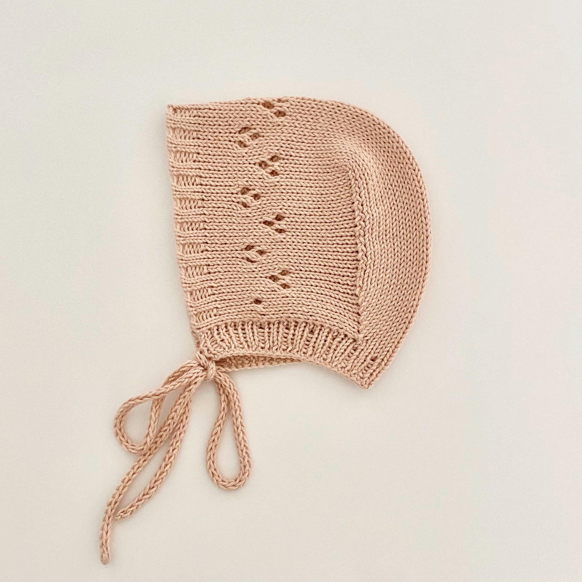 Handmade Cotton Baby Bonnet: Breathable Seam-Free Toddler Hat