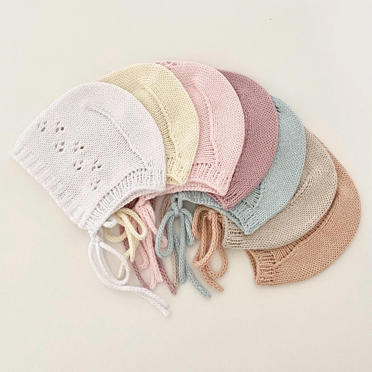 Handmade Cotton Baby Bonnet: Breathable Seam-Free Toddler Hat