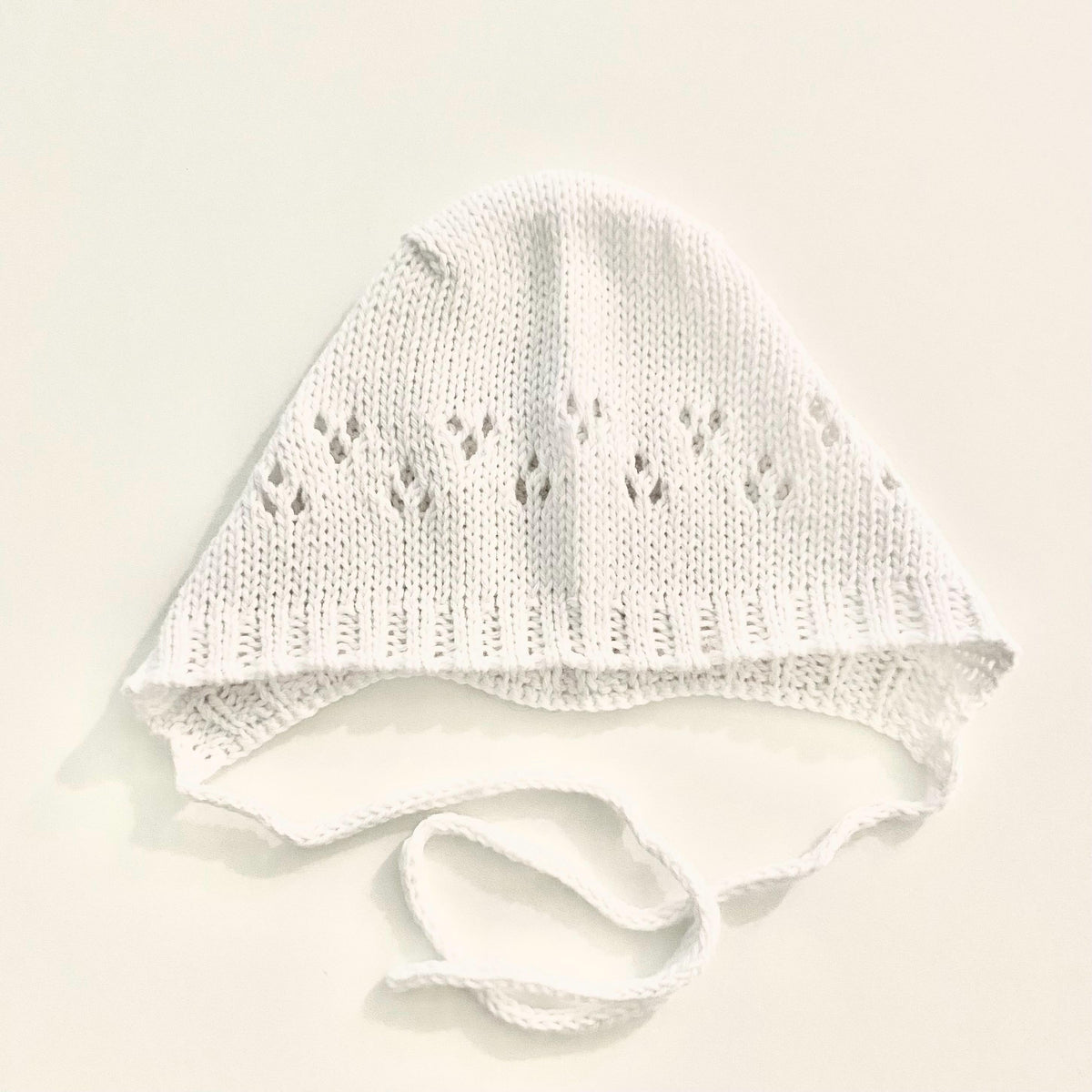 Handmade Cotton Baby Bonnet: Breathable Seam-Free Toddler Hat