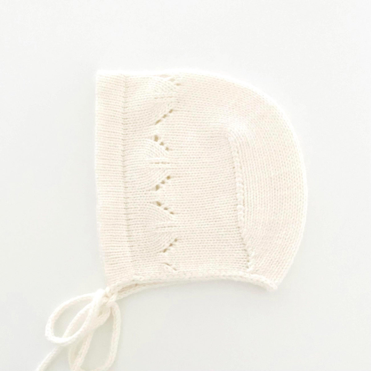 Cashmere Knit Baby/Toddler Bonnet: Soft & Warm, Handmade in USA