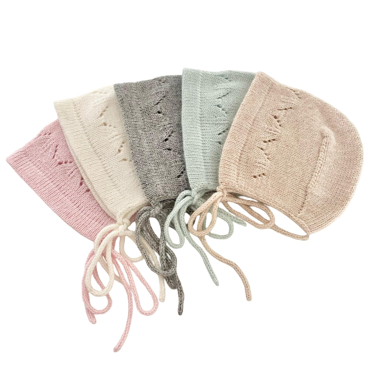 Cashmere Knit Baby/ Toddler Bonnet: Soft & Warm, Handmade in USA