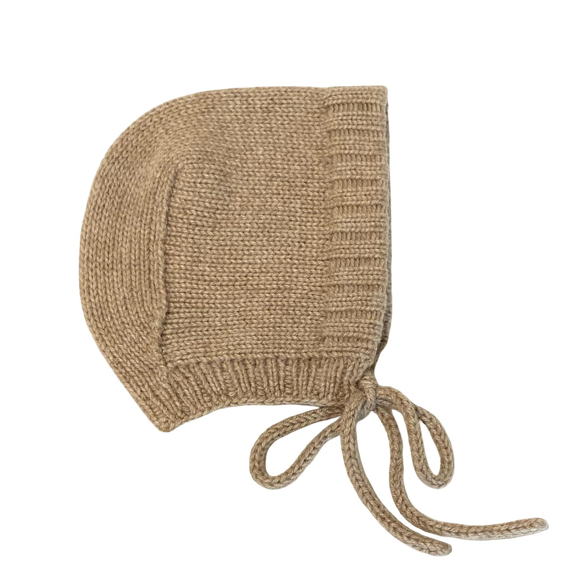 Cashmere Knit Baby/Toddler Bonnet: Soft & Warm, Handmade in USA