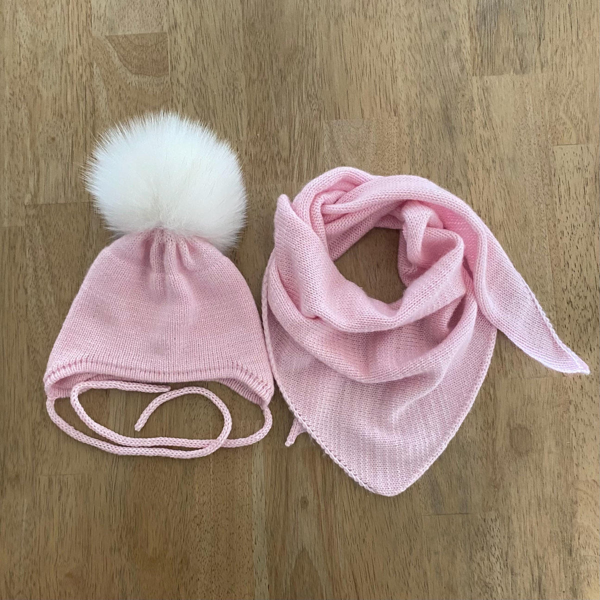 Cashmere Knit children’s scarf, Soft & Warm, Handmade in USA