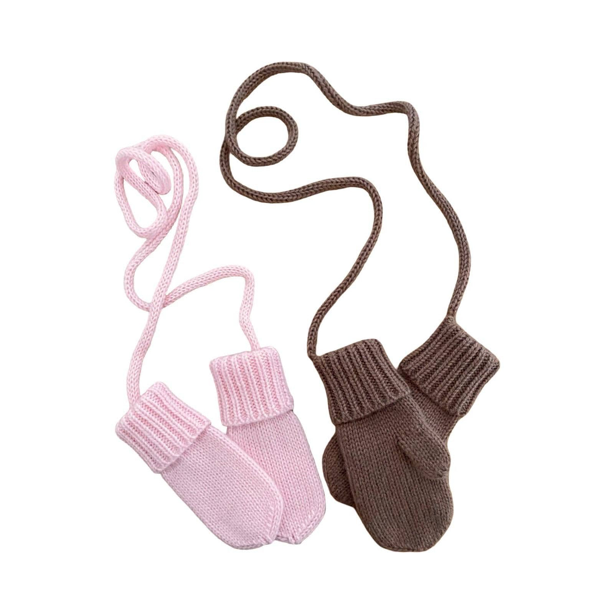 Cashmere Baby/Toddler Knit mittens. Handmade in USA. More colors available.
