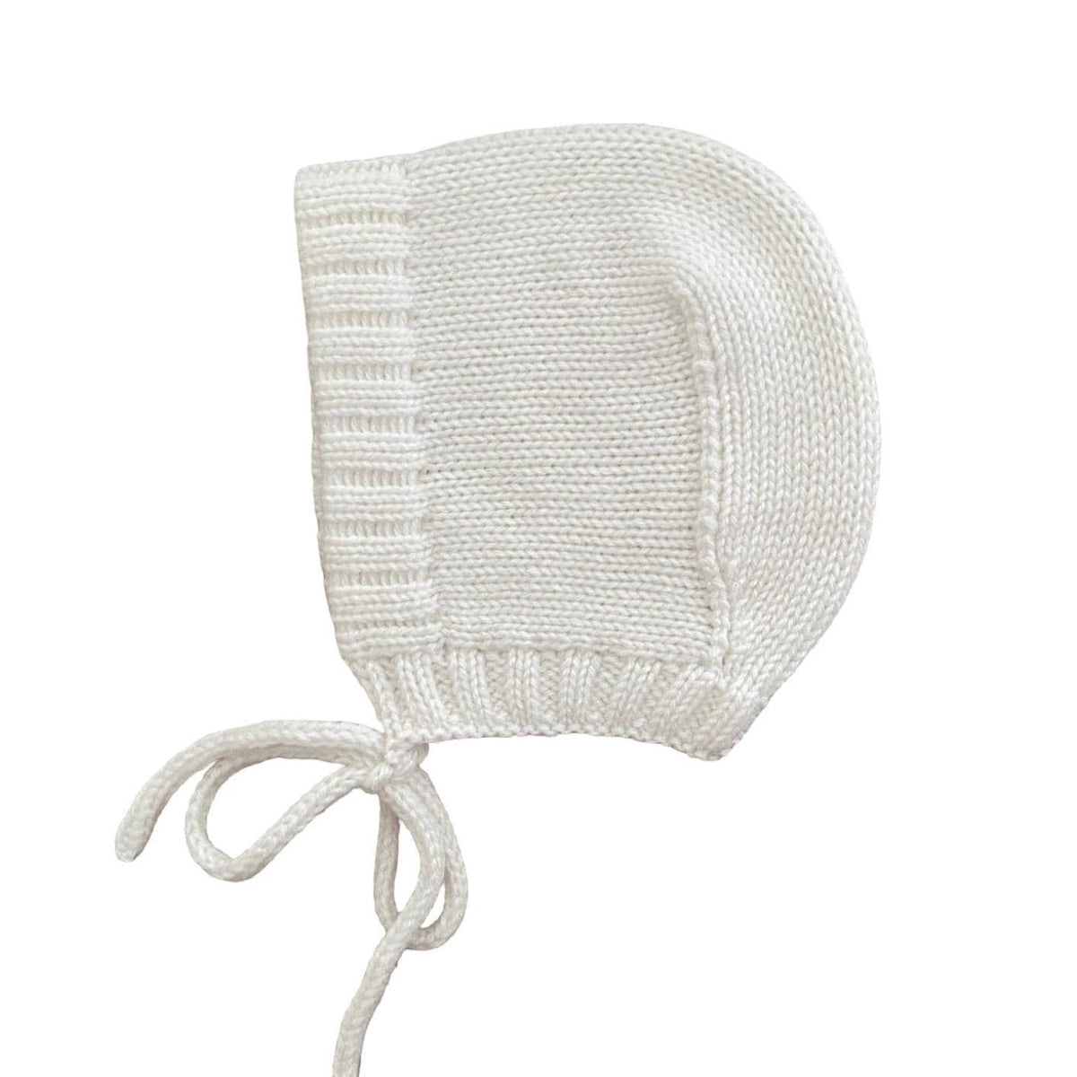 Newborn Knit Gift Set: Baby Bonnet and socks. Pure cashmere wool.